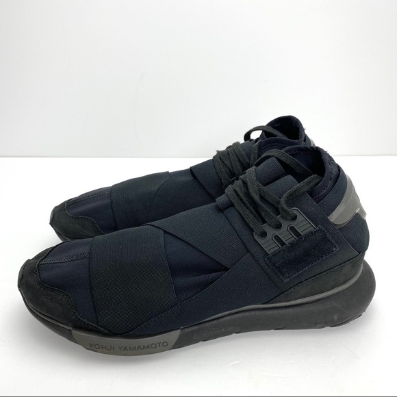Y-3 Yohji Yamamoto Adidas Qasa High Sneakers Black - Picture 5 of 11